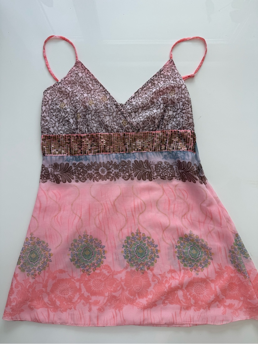 Vintage Y2K MKM Designs Mini Slip